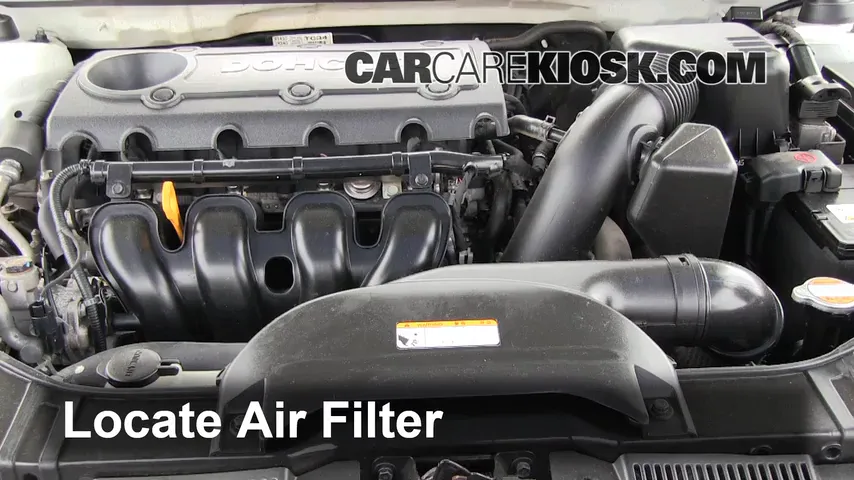 2010 Kia Forte EX 2.0L 4 Cyl. Sedan (4 Door) Air Filter (Engine)